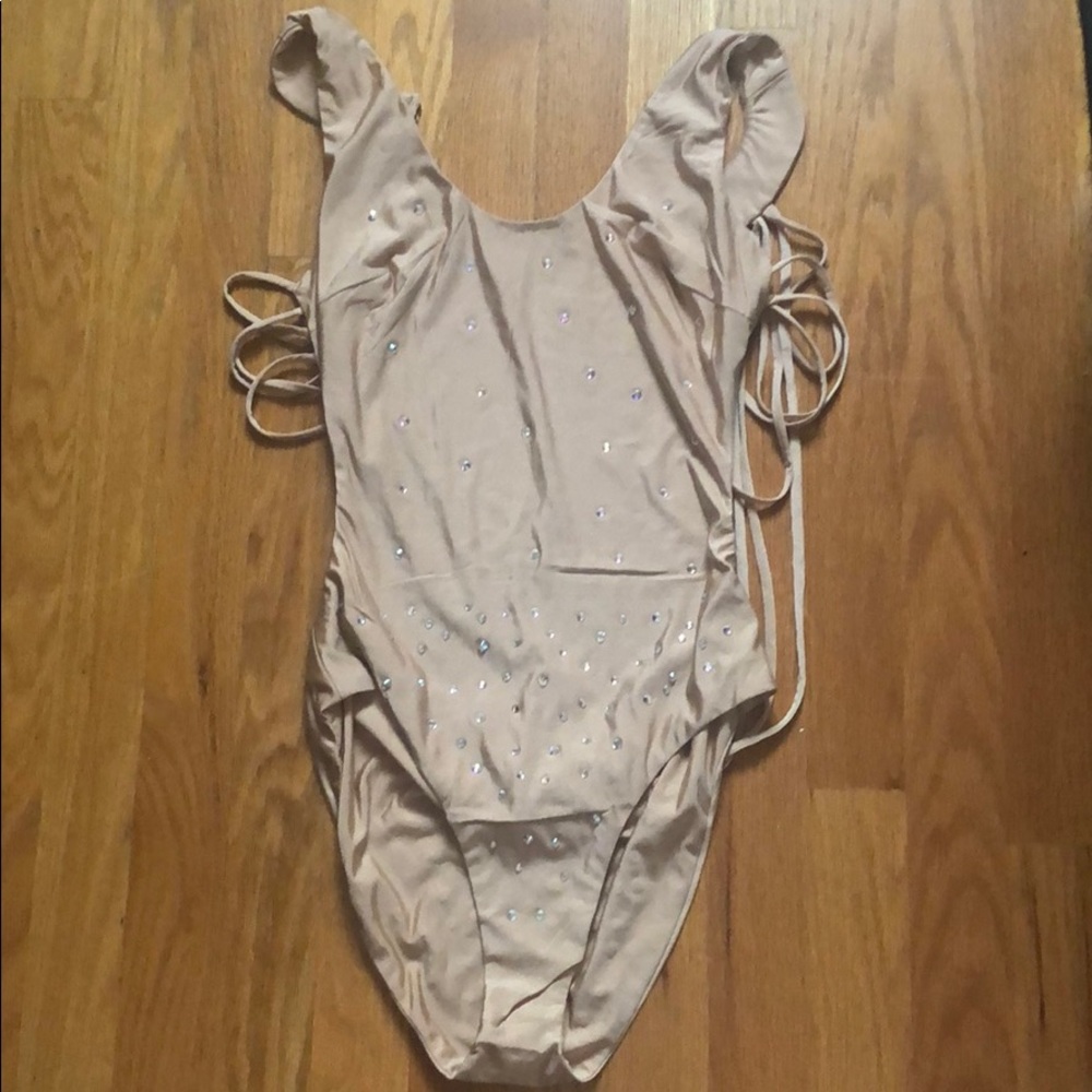 Tan bodysuit